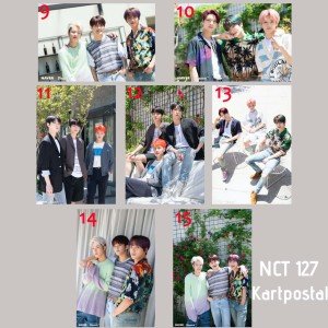 NCT 127 Grup ve Üye Kartpostalları