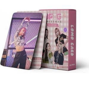 BLACKPINK '' BPTG ''  Çift Yön Baskılı Hologramlı Laser/Lomo Card Seti