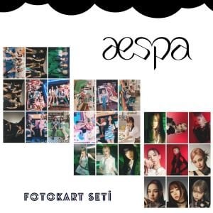 AESPA  '' Girls '' Fotokart Seti