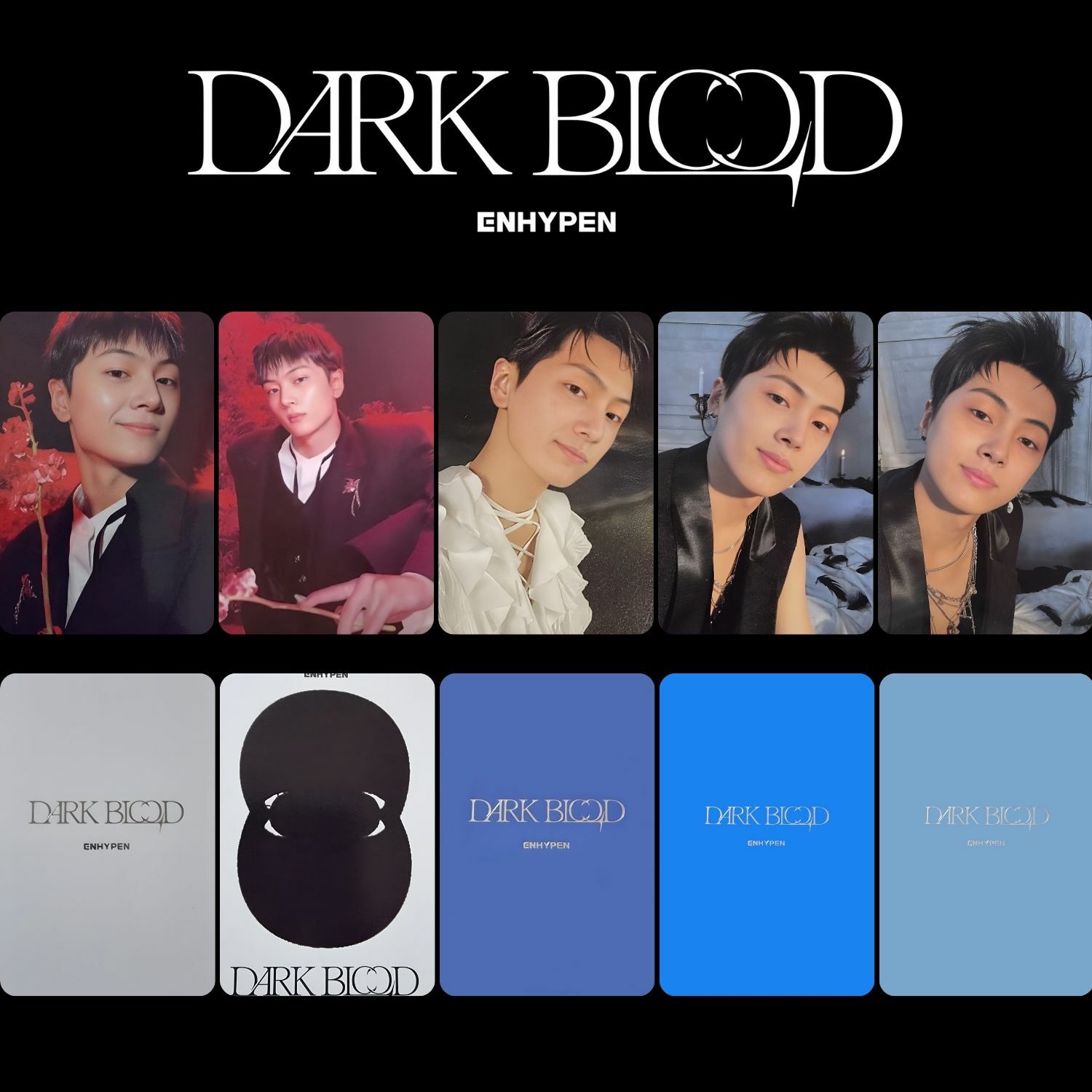 ENHYPEN Jay '' Dark Blood '' PC Set