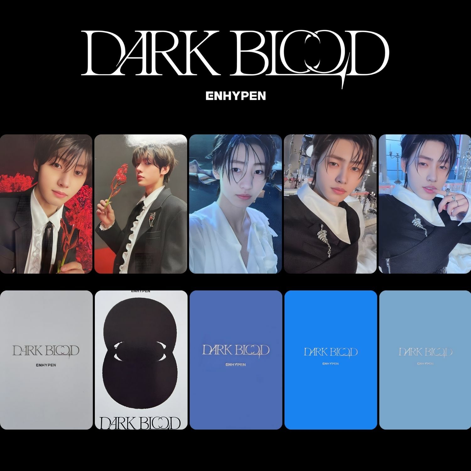 ENHYPEN Sunghoon '' Dark Blood '' PC Set