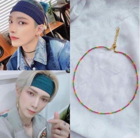 ATEEZ '' Yeosang - Hongjoong'' Kolye