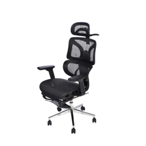 Felix  Ofis Büro Koltuk  Ayak  Uzatmalı Siyah