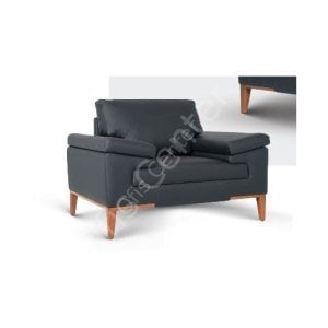 Air Ofis ve Büro Ahşap Tekli Kanepe