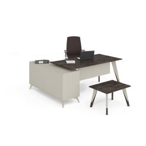 Trend Etejerli Ofis Masası 160 cm Masalı