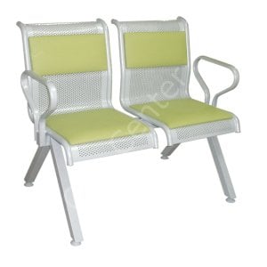 2192 Miraç İkili Saclı Bekleme Koltuk Kolçaklı