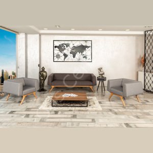 Mapi Ofis ve Büro Üçlü Kanepe