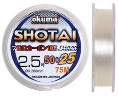 Okuma Shotai Fluorocarbon 75 mt 0,205 mm Misina