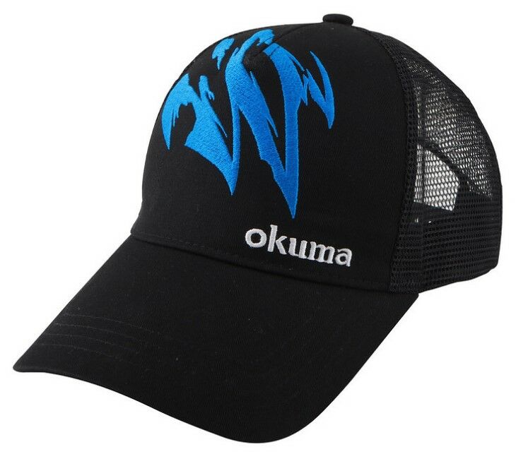 Okuma Motif Mesh Şapka