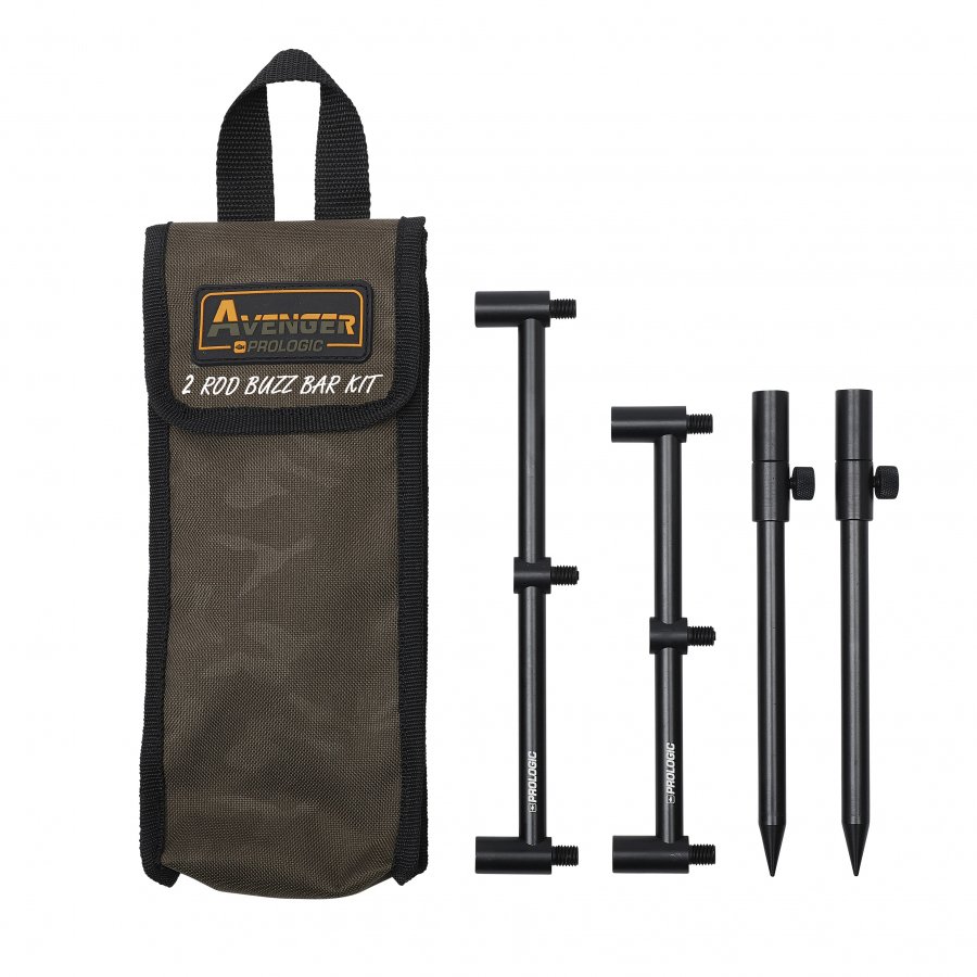 Prologic Avenger Buzz Bar Kit&Caryycase 2 Rod