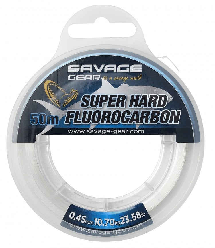 Savage Gear Super Hard Fluorocarbon 50 M Clear