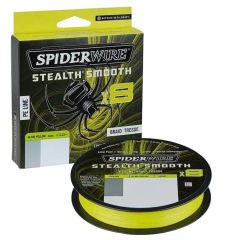 SpiderWire Stealth Smooth x8 Pe Braid 300m Hi-Vis Yellow Örgü İp