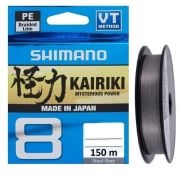 Shimano Kairiki 8X 150m Steel Gray 0.19mm 12 kg