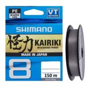 Shimano Kairiki 8X 150m Steel Gray 0.13mm 8.2kg İp Misina