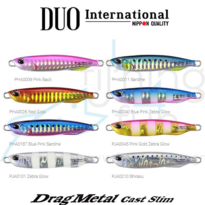 Duo Drag Metal Cast Slim Jig 30gr