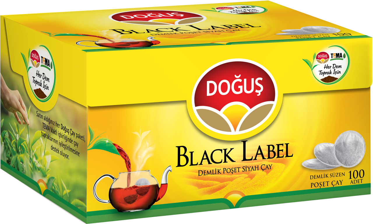 Doğuş Black Label 100'lü Demlik Poşet