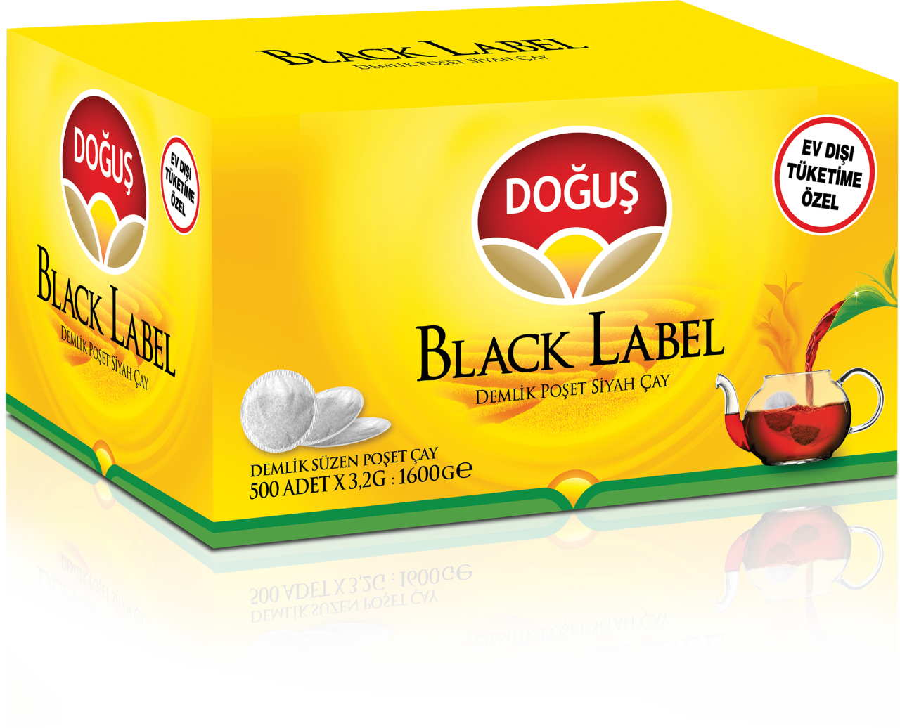 Doğuş Black Label Demlik Poşet Çay 500x3,2G