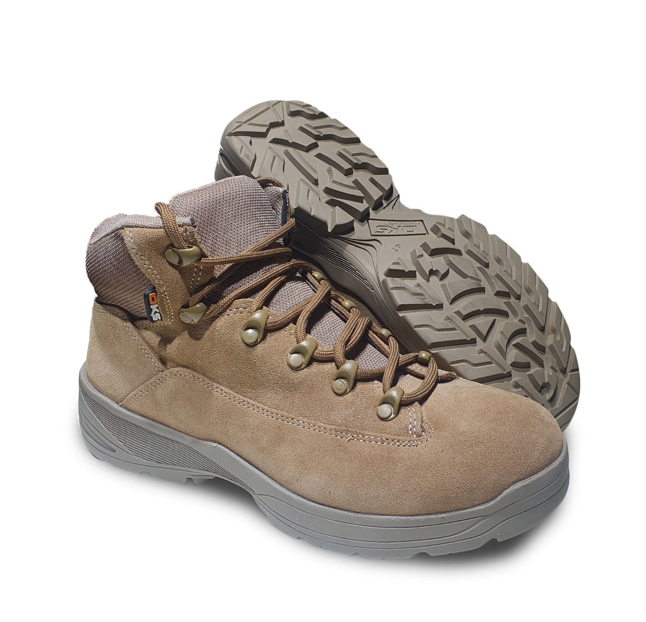 Oks Cougar 6'' RNK 200 Outdoor Bej Deri Unisex Yarım Bot