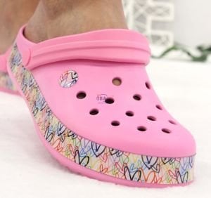 Pembe Hearts R-Clogs