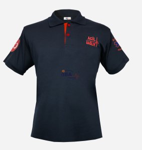 İ-SPORTİVE Polo Yaka Acil Sağlık T-Shirt