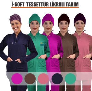 i-Soft Tesettür Likralı Takım