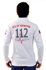 ATT Uzun Kol T-Shirt (Beyaz)