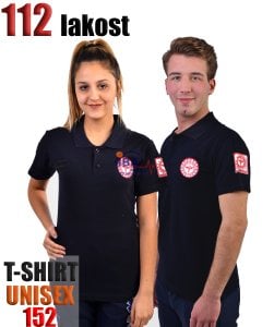 112 Lakost Kısa Kol T-Shirt (Lacivert)