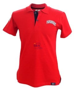Yeni PARAMEDIC Kırmızı Polo Yaka T-Shirt