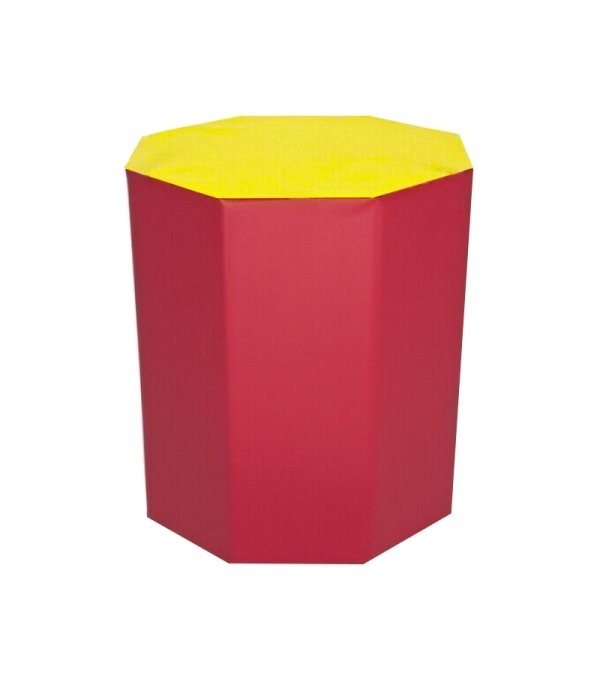 Sekizgen Minder 40x60 cm Sarı Kırmızı