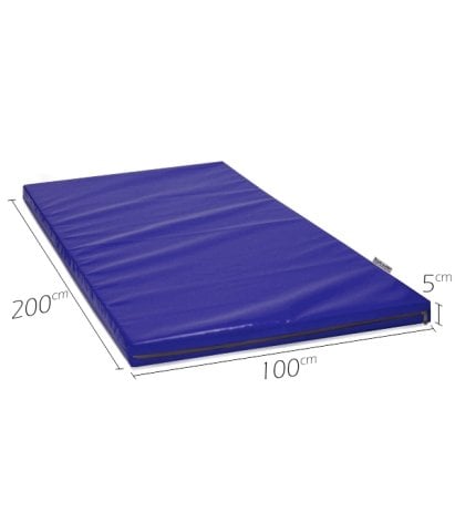Jimnastik Minderi 100x200x5 cm Mavi