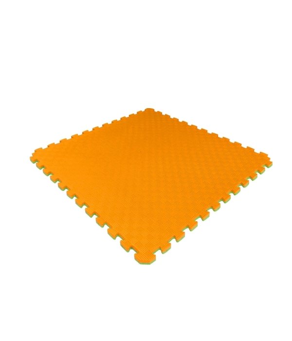 Tatami Minder 100x100 cm Kalınlık 26 mm Turuncu Yeşil