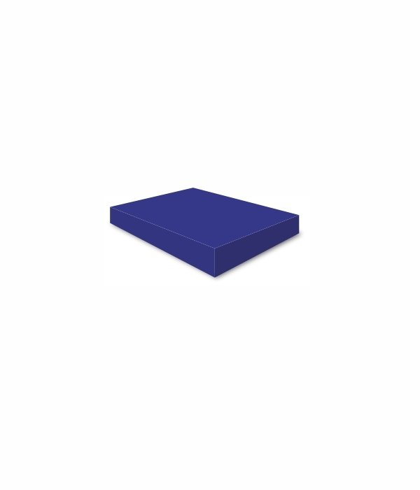 Atlama Puf Minderi 100x200x10 cm Mavi