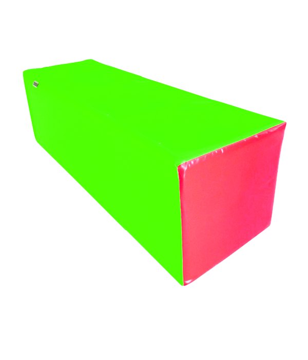 Dikdörtgen Minder 40x40x100 cm Kırmızı Yeşil