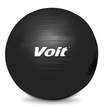Voit Gymball 75 Cm Siyah Pompalı