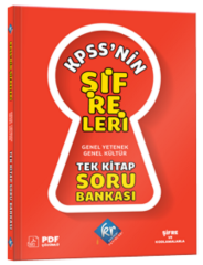 KR Akademi KPSS nin Şifreleri Genel Yetenek Genel Kültür Soru Bankası Tek Kitap Çözümlü KR Akademi Yayınları