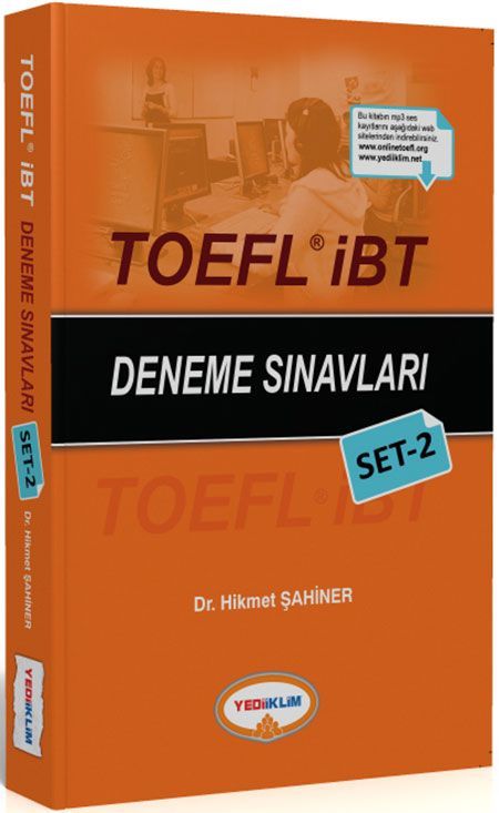 Yediiklim TOEFL İBT Deneme Sınavları Set 2 Yediiklim Yayınları