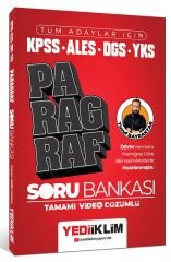 Yediiklim KPSS ALES DGS YKS Paragraf Soru Bankası Video Çözümlü - Yusuf Bayraktar Yediiklim Yayınları