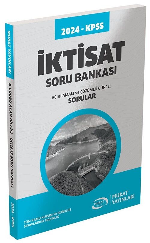 Murat 2024 KPSS A Grubu İktisat Soru Bankası Çözümlü Murat Yayınları