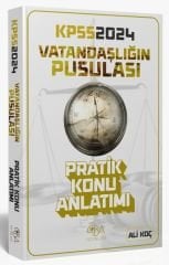 CBA Yayınları 2024 KPSS Vatandaşlığın Pusulası Pratik Konu Anlatımı - Ali Koç CBA Yayınları