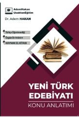 Adem Hakan ÖABT Türkçe Yeni Türk Edebiyatı Konu Anlatımı Adem Hakan UZEM