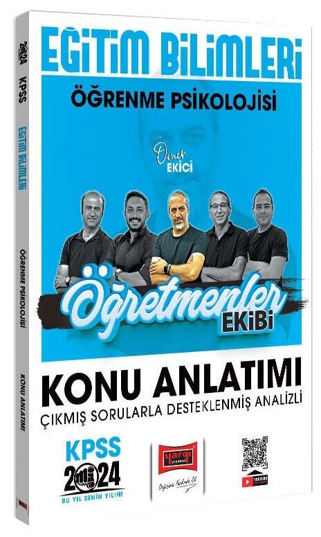 Yargı 2024 KPSS Eğitim Bilimleri Öğrenme Psikolojisi Öğretmenler Ekibi Konu Anlatımı - Ömer Ekici Yargı Yayınları