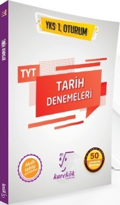 Karekök YKS TYT Tarih Çözümlü 50 Deneme Karekök Yayınları