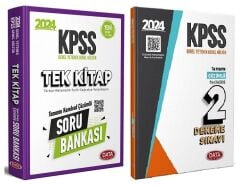 Data 2024 KPSS Genel Yetenek Genel Kültür Soru Bankası + 2 Deneme 2 li Set Data Yayınları