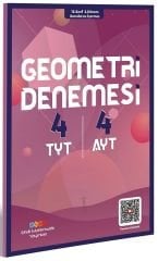 Etkili Matematik YKS TYT AYT Geometri 4+4 Deneme Etkili Matematik Yayınları