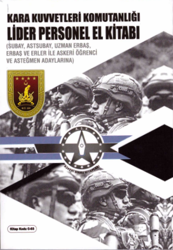 Askeri Sınav Kara Kuvvetleri Komutanlığı Lider Personel El Kitabı C-03 Askeri Sınav Kitapları