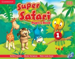 Cambridge Super Safari Level 1 Pupil's Book with DVD-ROM Cambridge Yayınları