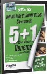 SÜPER FİYAT Paragon ÖABT Din Kültürü ve Ahlak Bilgisi Öğretmenliği 5+1 Deneme Paragon Yayıncılık