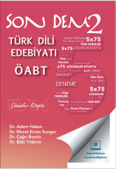 Adem Hakan ÖABT Türk Dili ve Edebiyatı Son Dem-2 5 Deneme Çözümlü Adem Hakan UZEM
