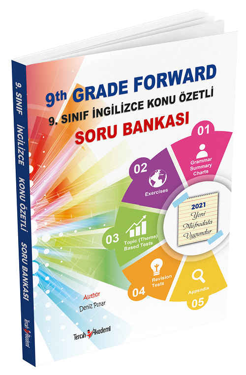 Tercih Akademi 9. Sınıf İngilizce Grade Forward Konu Özetli Soru Bankası Tercih Akademi Yayınları