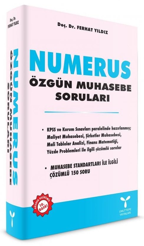 Temsil KPSS A Grubu Numerus Özgün Muhasebe Soruları - Ferhat Yıldız 10. Baskı Temsil Yayınları